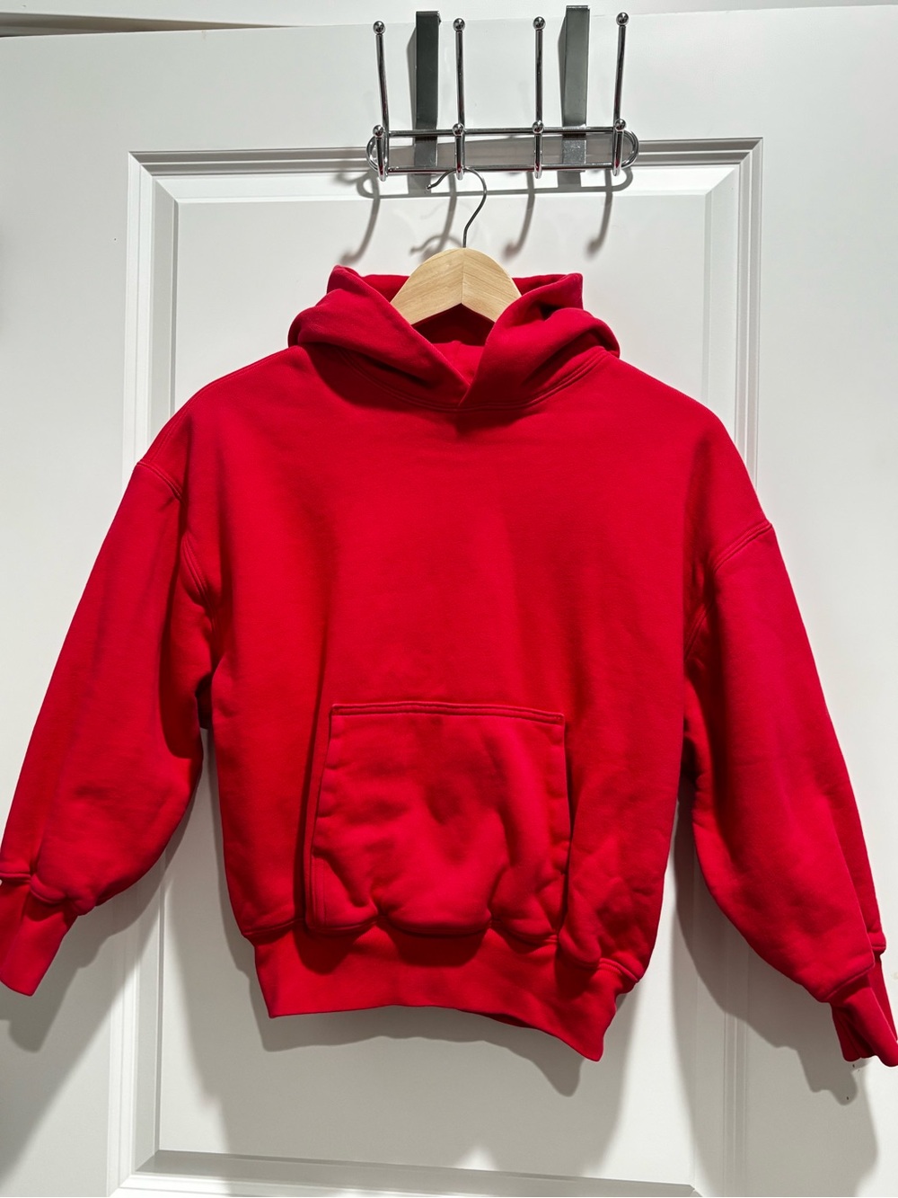 Yeezy Gap / Kayne West Red double layered hoodie size kids Large